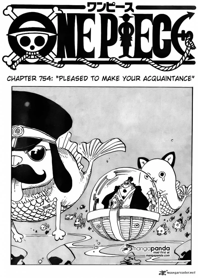 One Piece Chapter 754: Pleased to make your acquaintance – Page 3