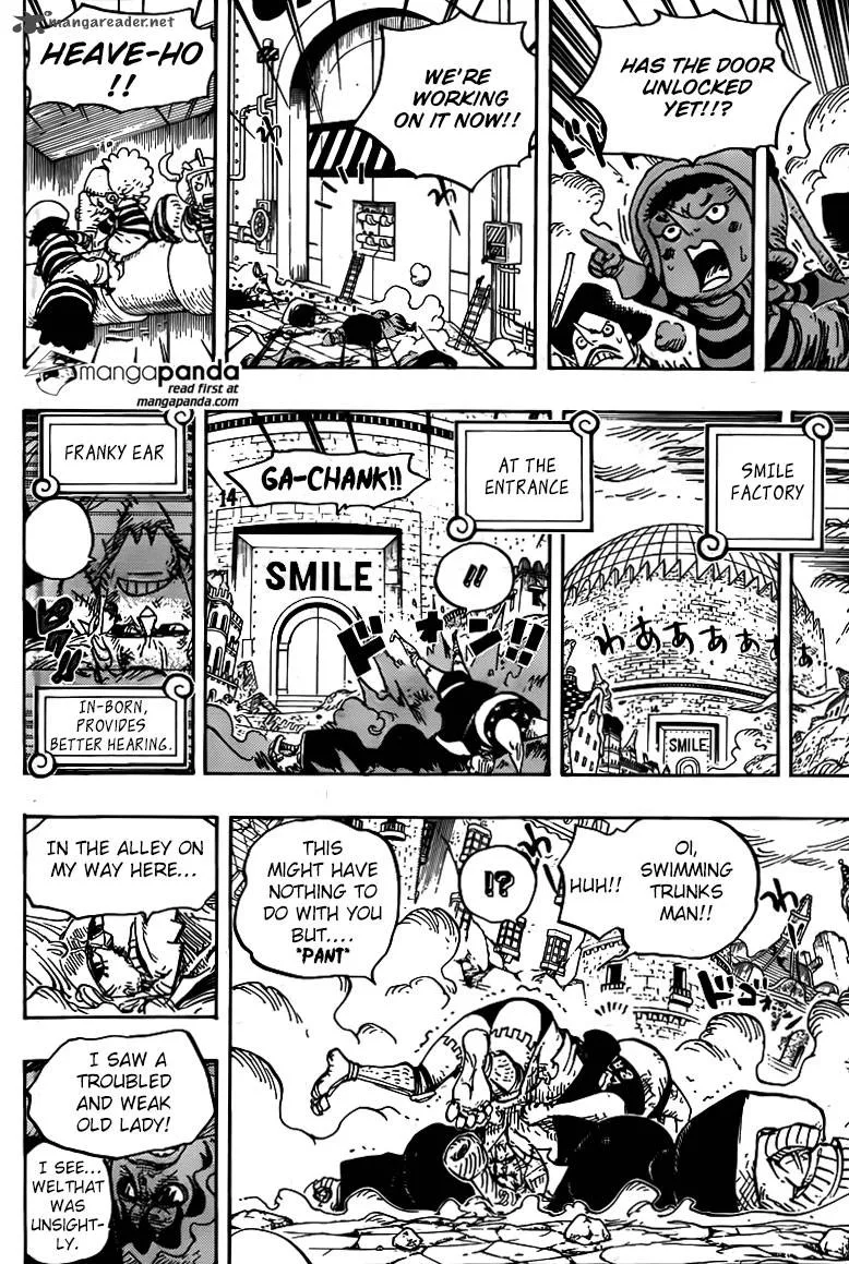 One Piece Chapter 755: A Man’s World – Page 6
