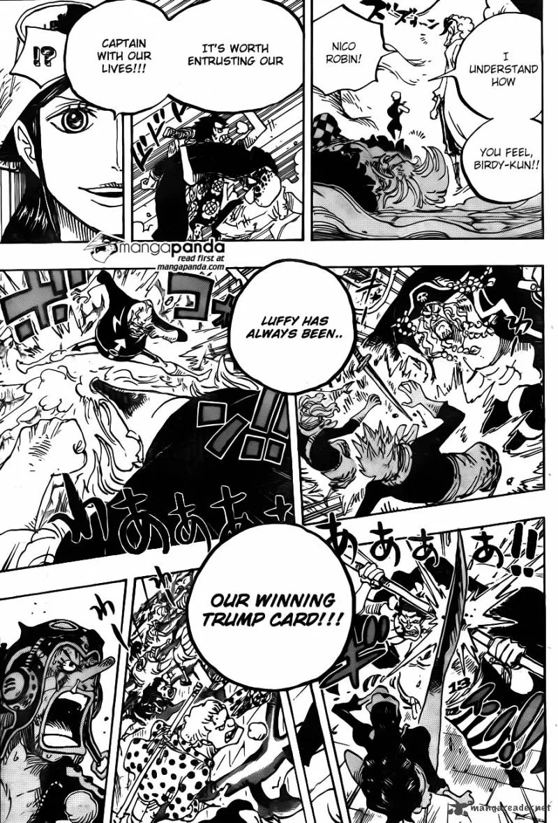 One Piece Chapter 757: Trump Card – Page 7