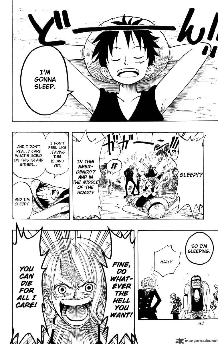 One Piece Chapter 76: Im Gonna Sleep – Page 8