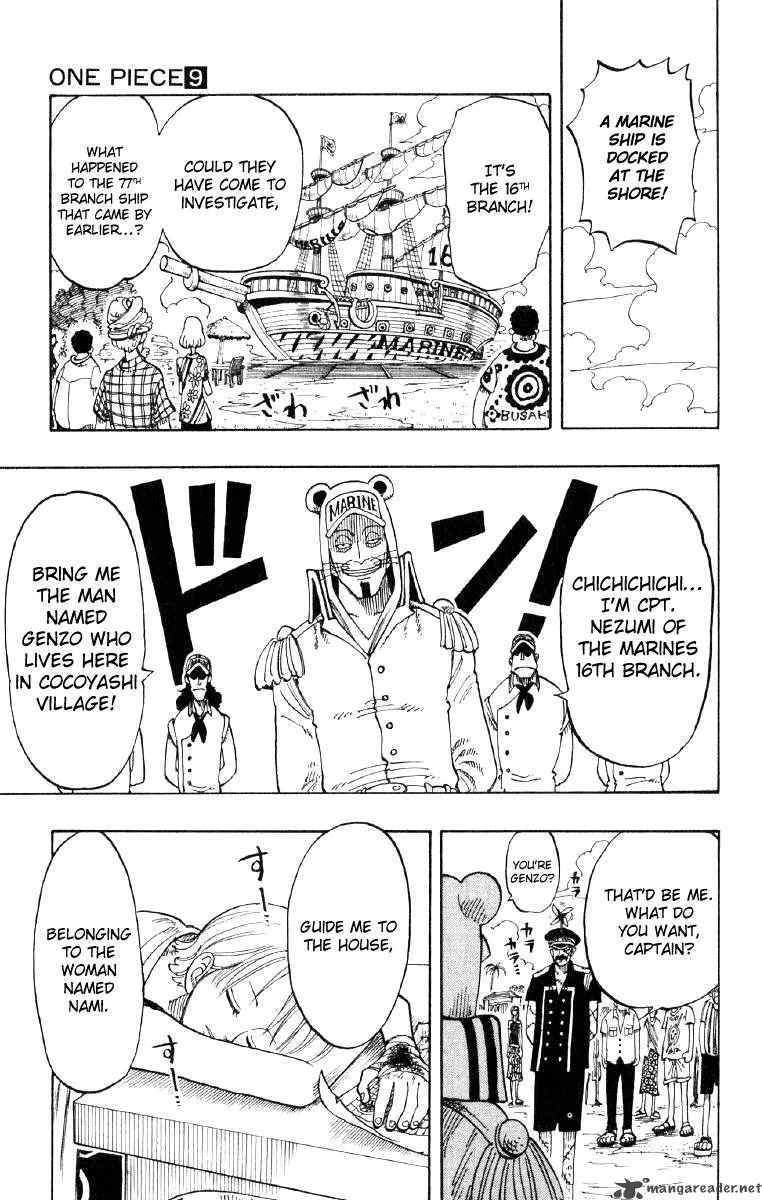 One Piece Chapter 76: Im Gonna Sleep – Page 19