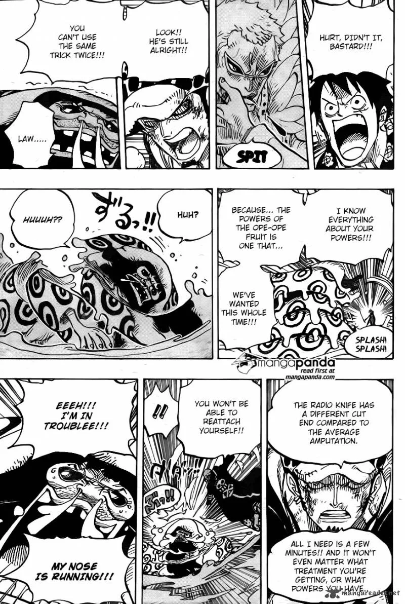 One Piece Chapter 760: The Same Stakes – Page 7