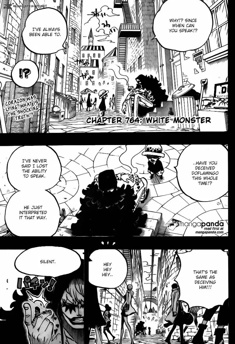 One Piece Chapter 764: White Monster – Page 3