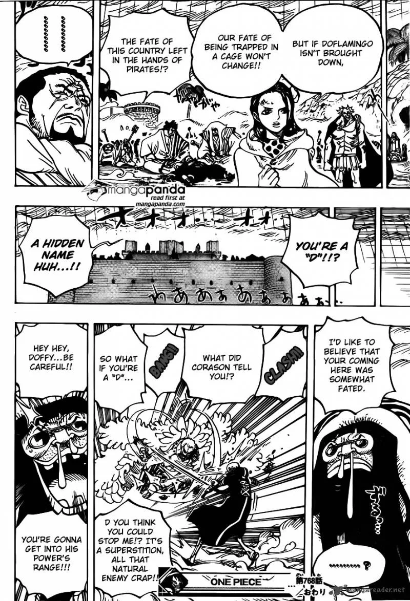 One Piece Chapter 768: The Trigger Back Then – Page 14