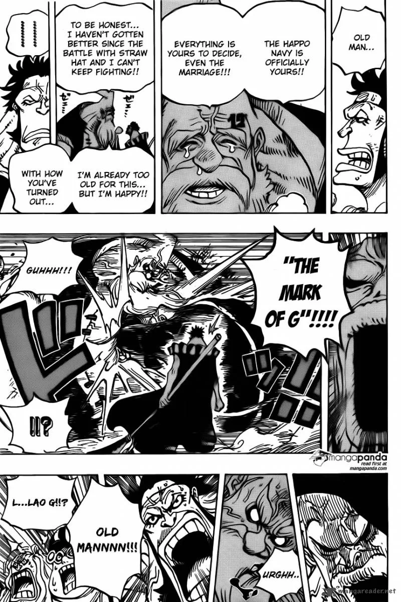 One Piece Chapter 771: Sai, Leader of the Happo Navy – Page 16