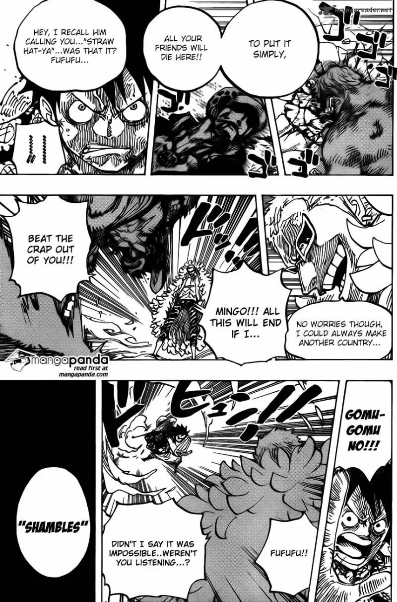 One Piece Chapter 781: Long-cherished Desire – Page 6