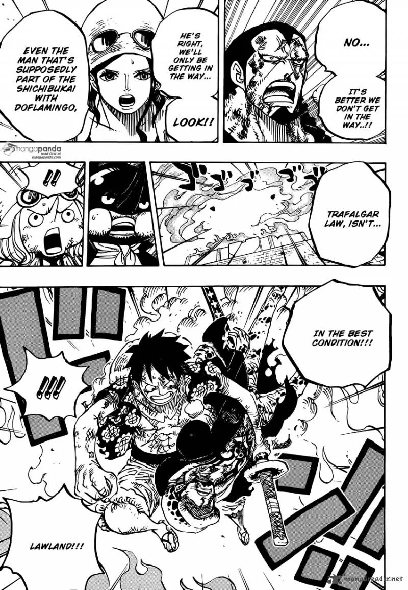 One Piece Chapter 783: You're in the way! – Page 3