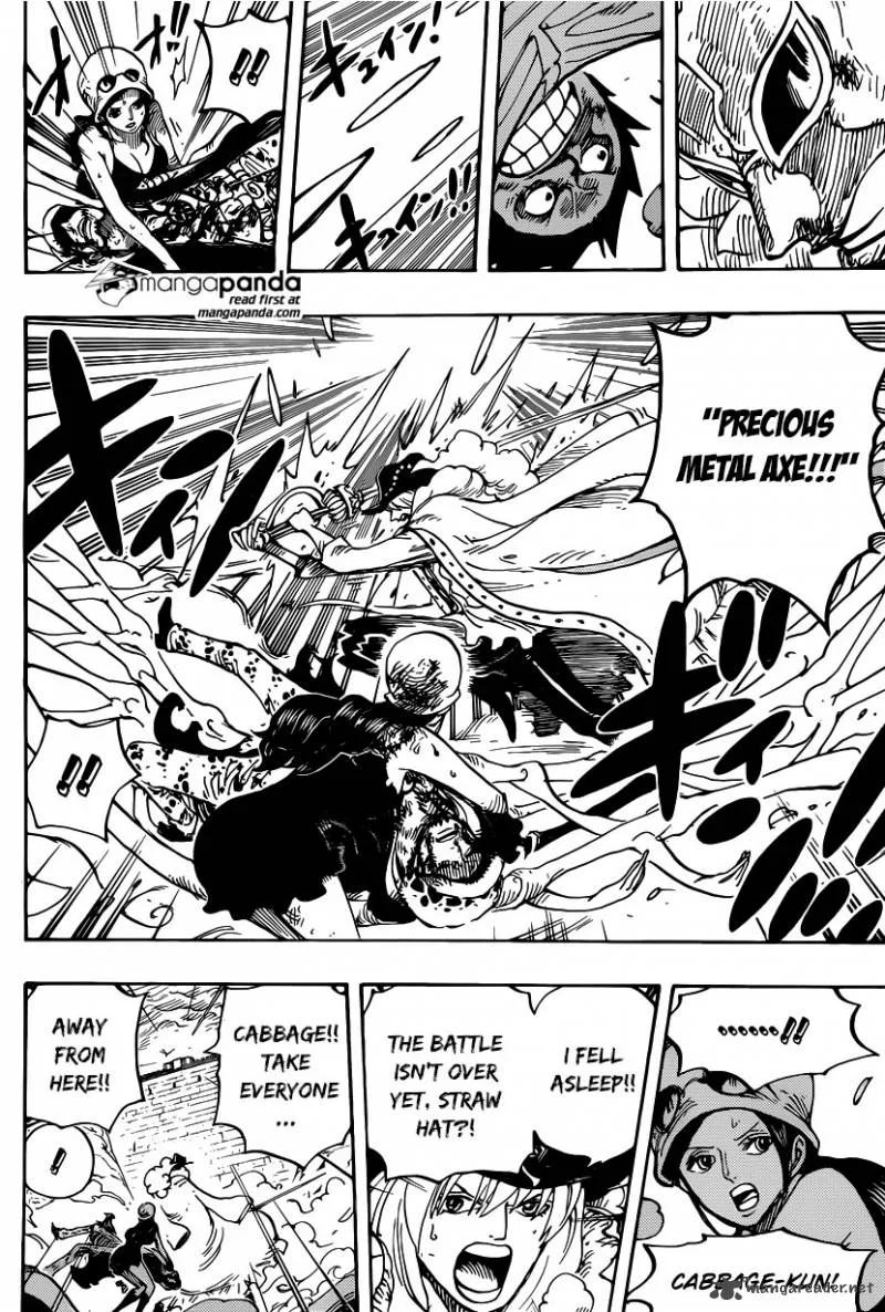 One Piece Chapter 783: You're in the way! – Page 6