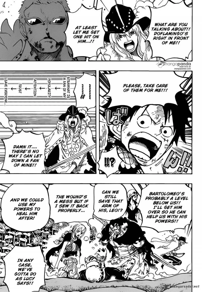 One Piece Chapter 783: You're in the way! – Page 7