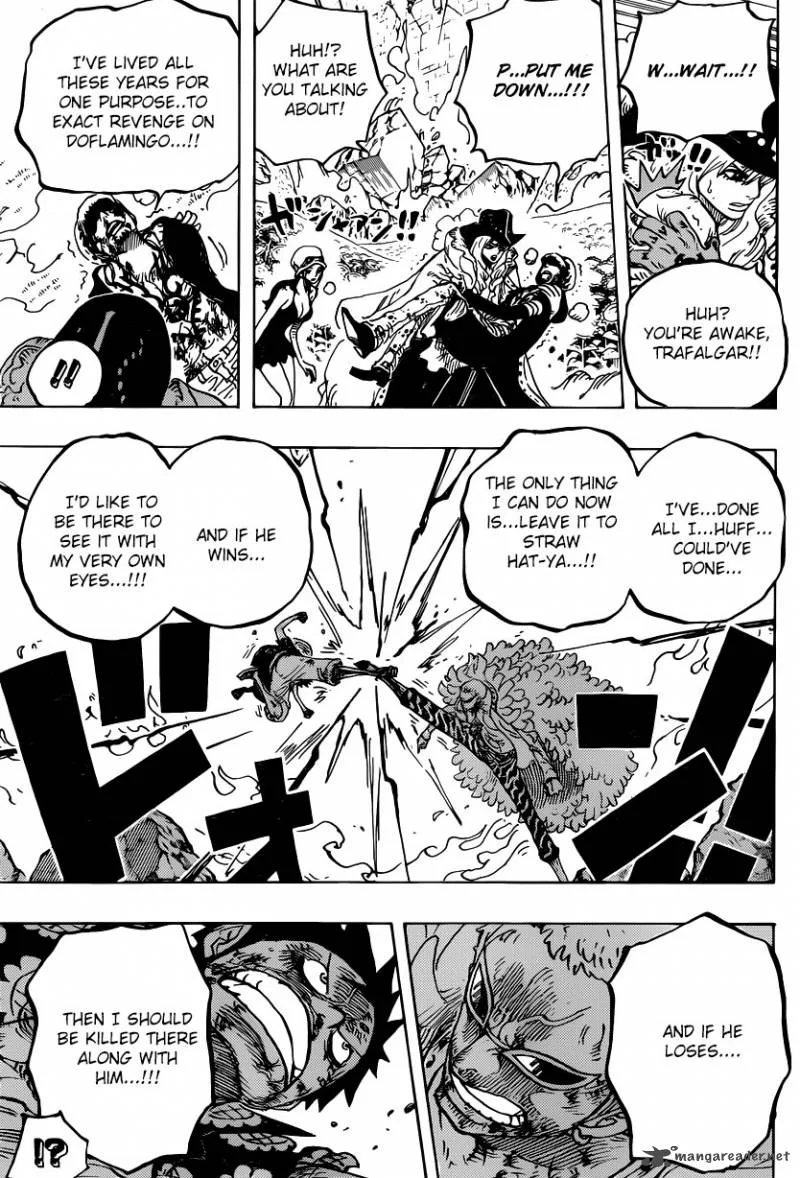 One Piece Chapter 783: You're in the way! – Page 13