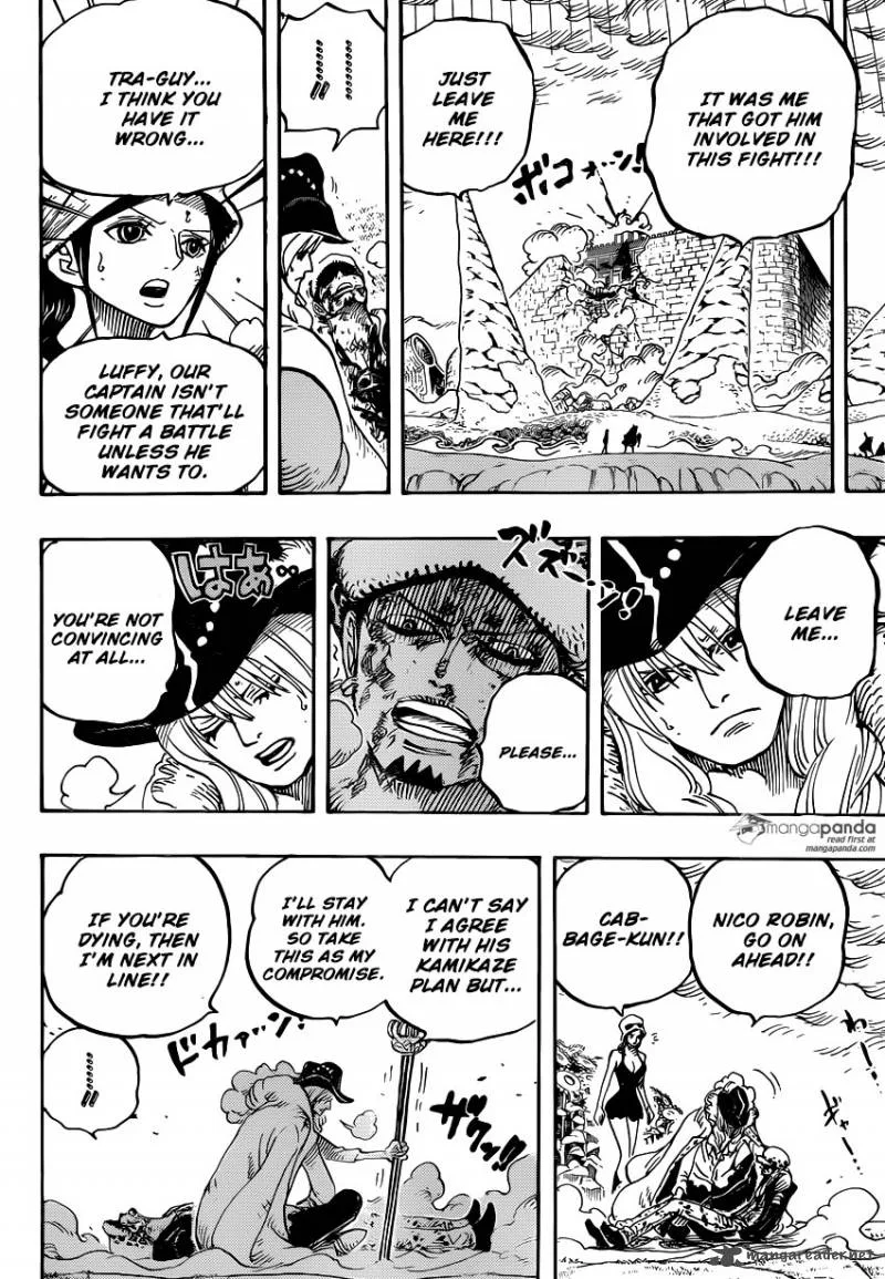 One Piece Chapter 783: You're in the way! – Page 14