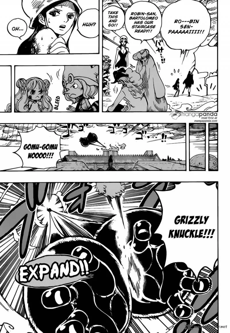One Piece Chapter 783: You're in the way! – Page 15
