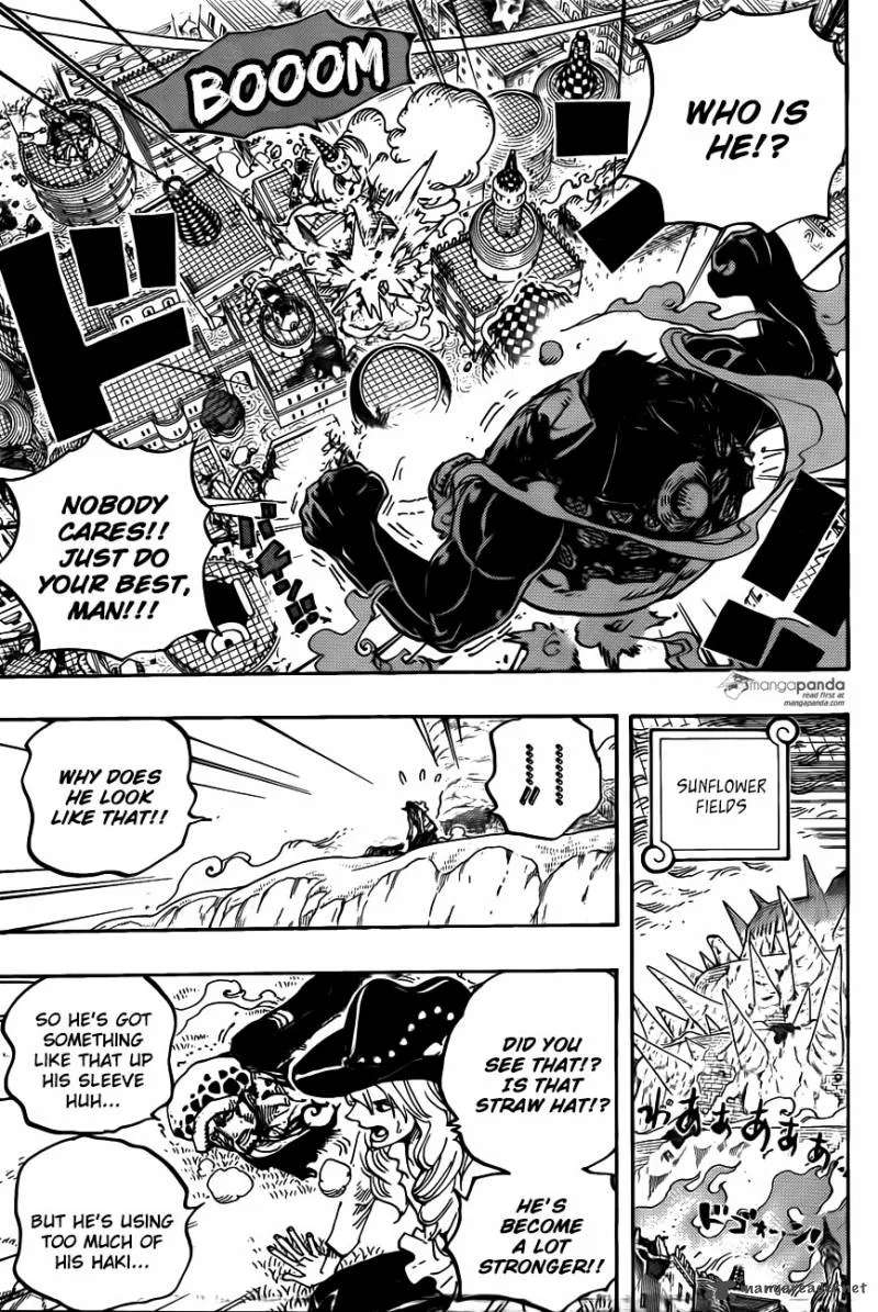 One Piece Chapter 785: Even if my legs were broken... – Page 3