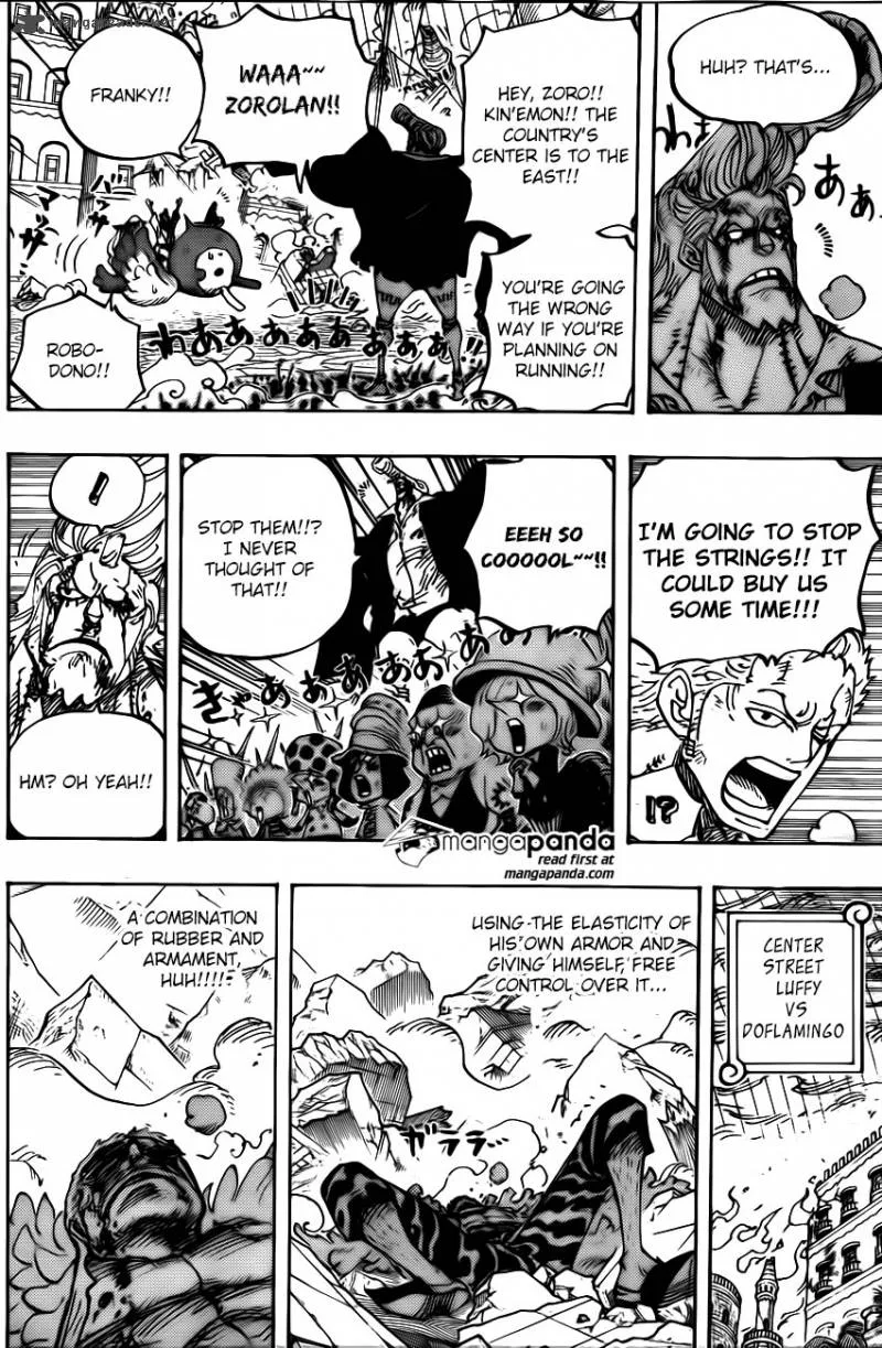 One Piece Chapter 785: Even if my legs were broken... – Page 6