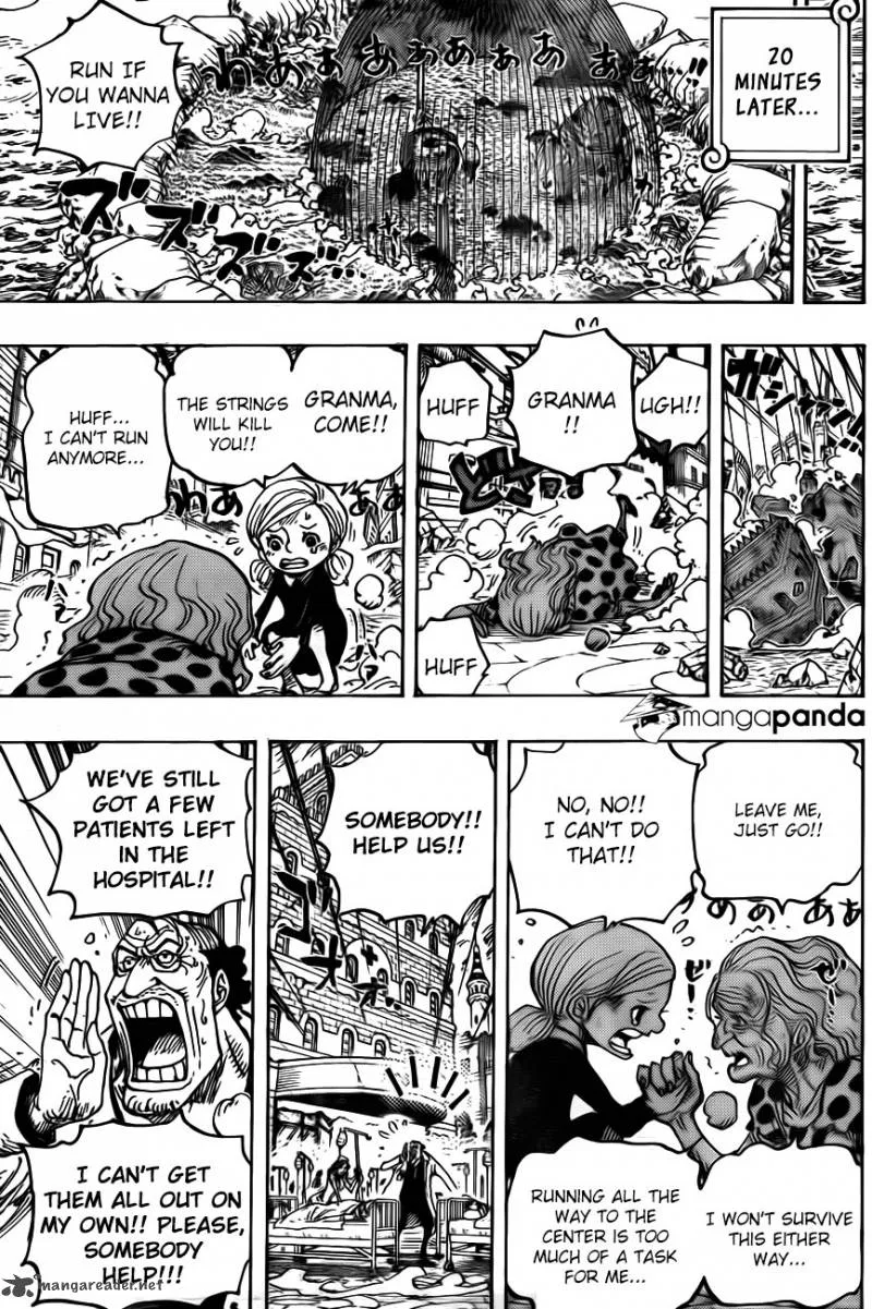 One Piece Chapter 785: Even if my legs were broken... – Page 9
