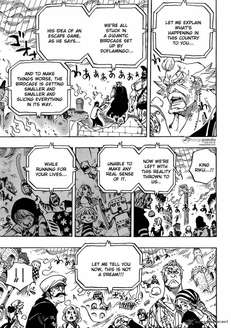 One Piece Chapter 785: Even if my legs were broken... – Page 11