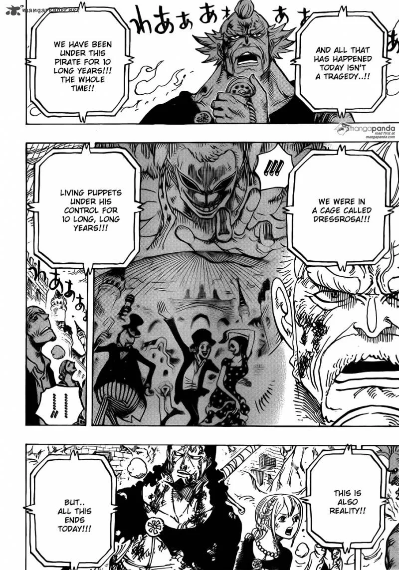 One Piece Chapter 785: Even if my legs were broken... – Page 12