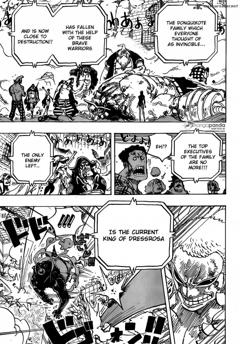 One Piece Chapter 785: Even if my legs were broken... – Page 13