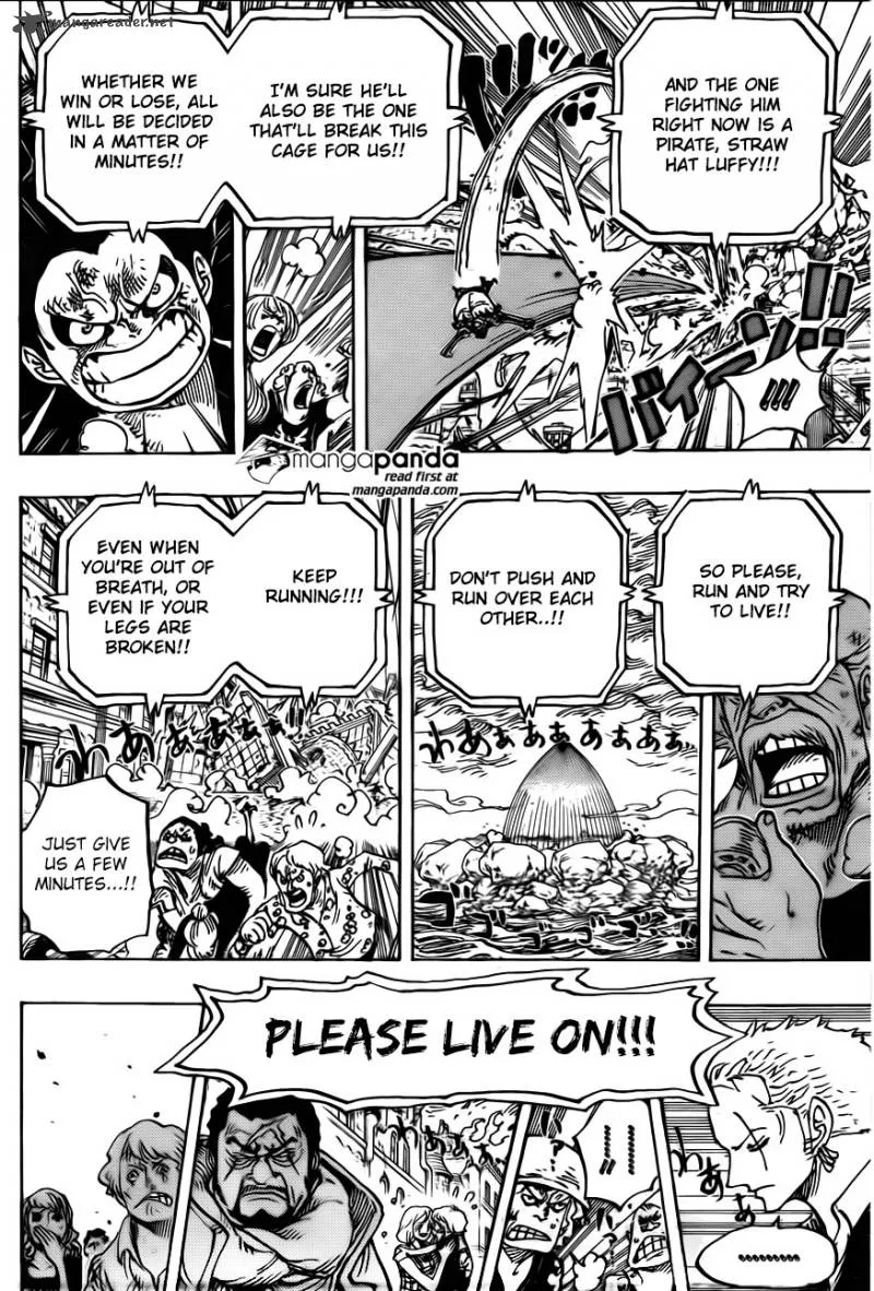 One Piece Chapter 785: Even if my legs were broken... – Page 14