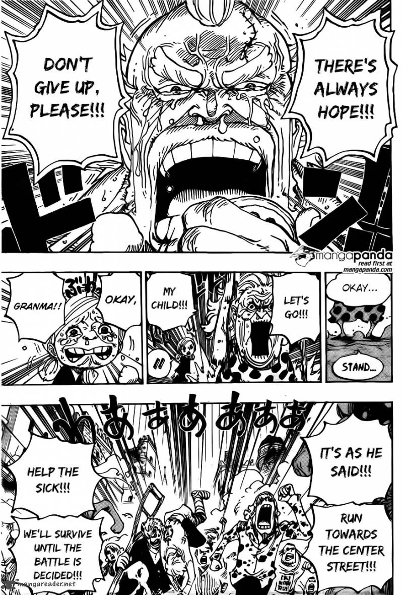 One Piece Chapter 785: Even if my legs were broken... – Page 15