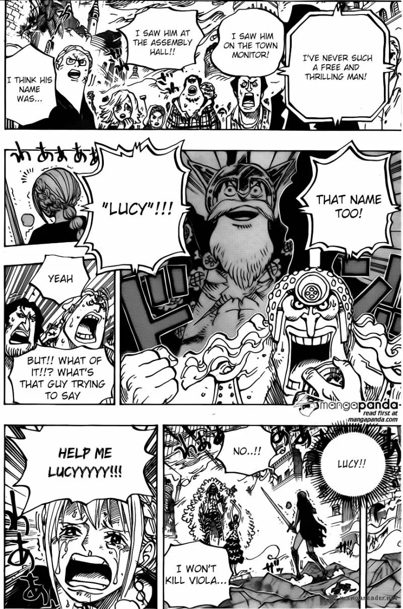 One Piece Chapter 789: Lucy!! – Page 10
