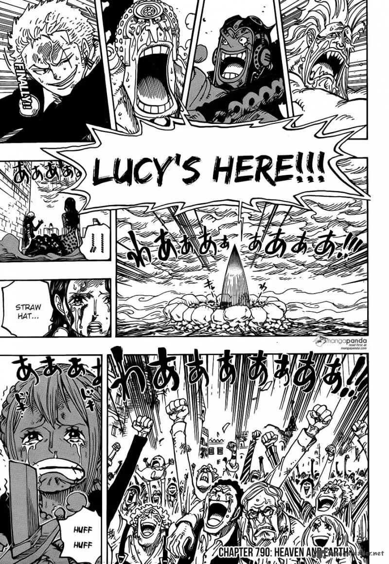 One Piece Chapter 790: Heaven and Earth – Page 2
