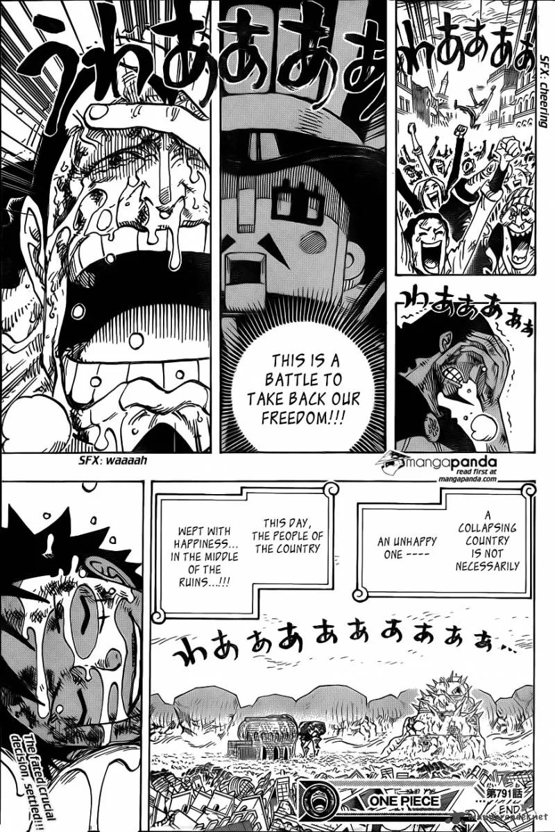 One Piece Chapter 791: Rubble – Page 15