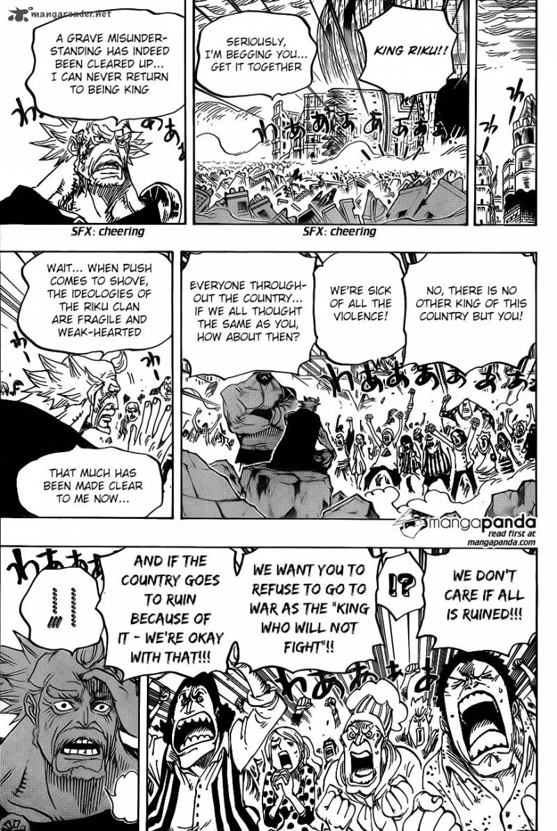 One Piece Chapter 792: Kneeling down – Page 11