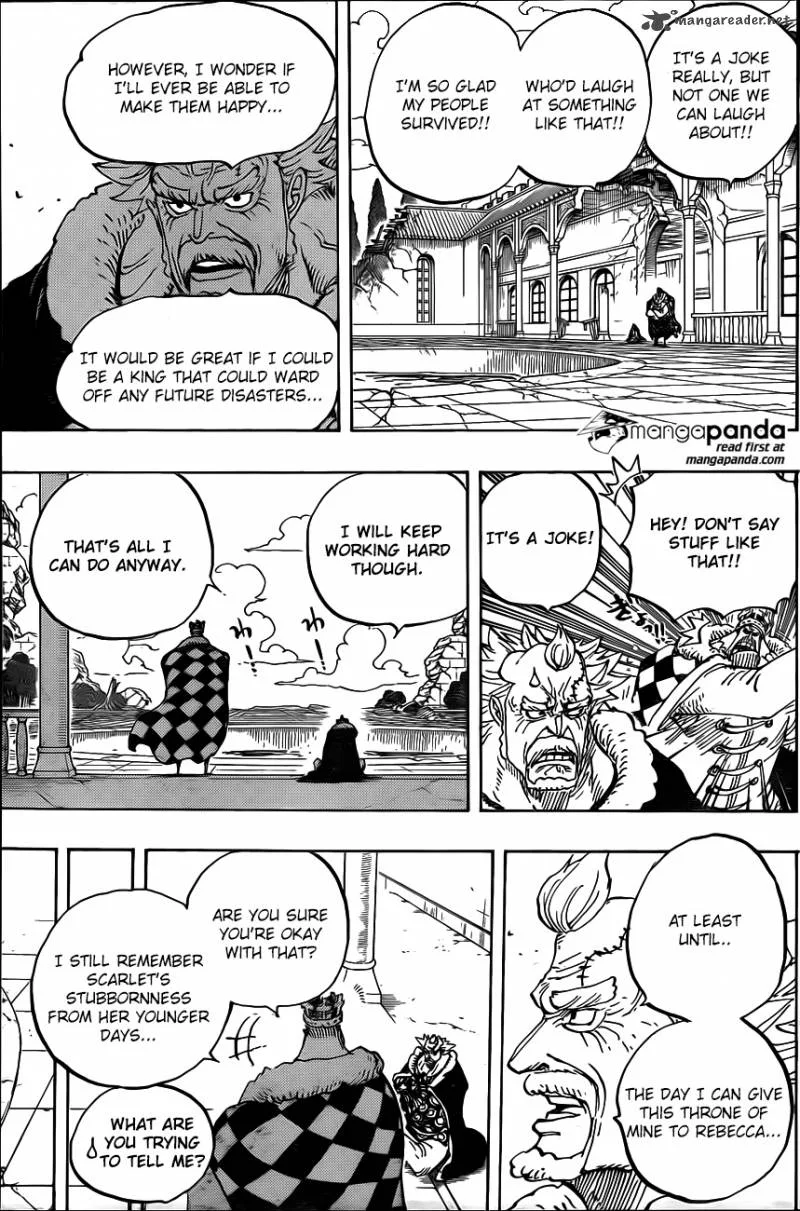 One Piece Chapter 796: The Soldier's Decision – Page 7