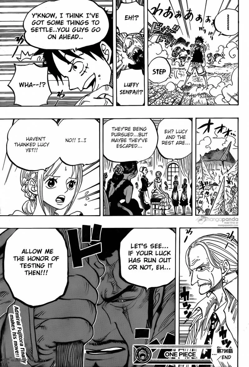One Piece Chapter 796: The Soldier's Decision – Page 19