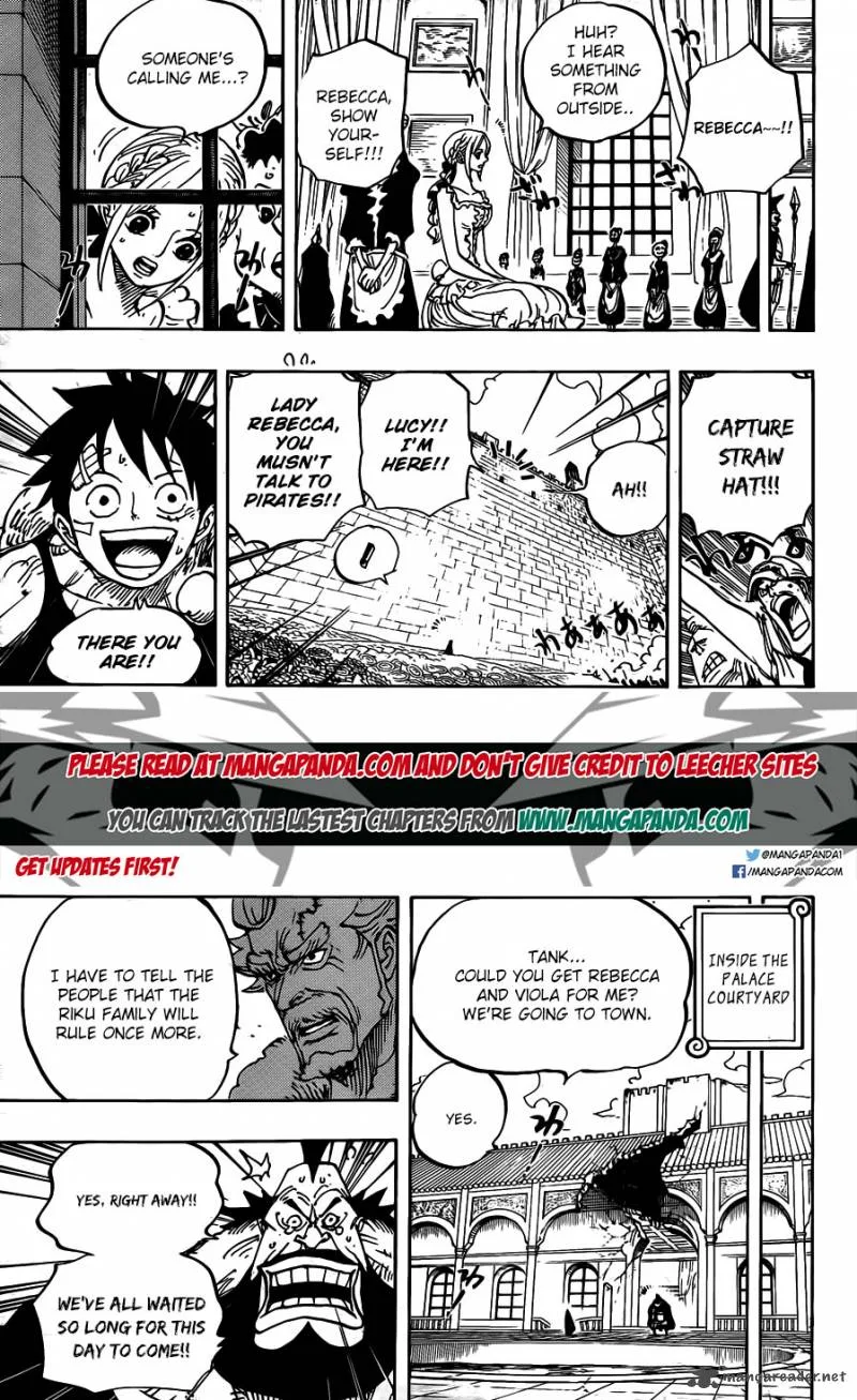 One Piece Chapter 797: Rebecca – Page 5
