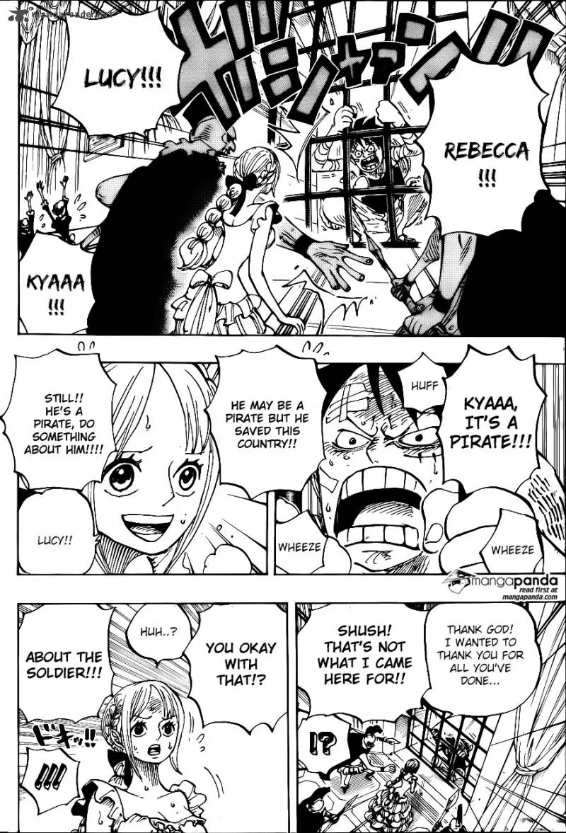 One Piece Chapter 797: Rebecca – Page 6