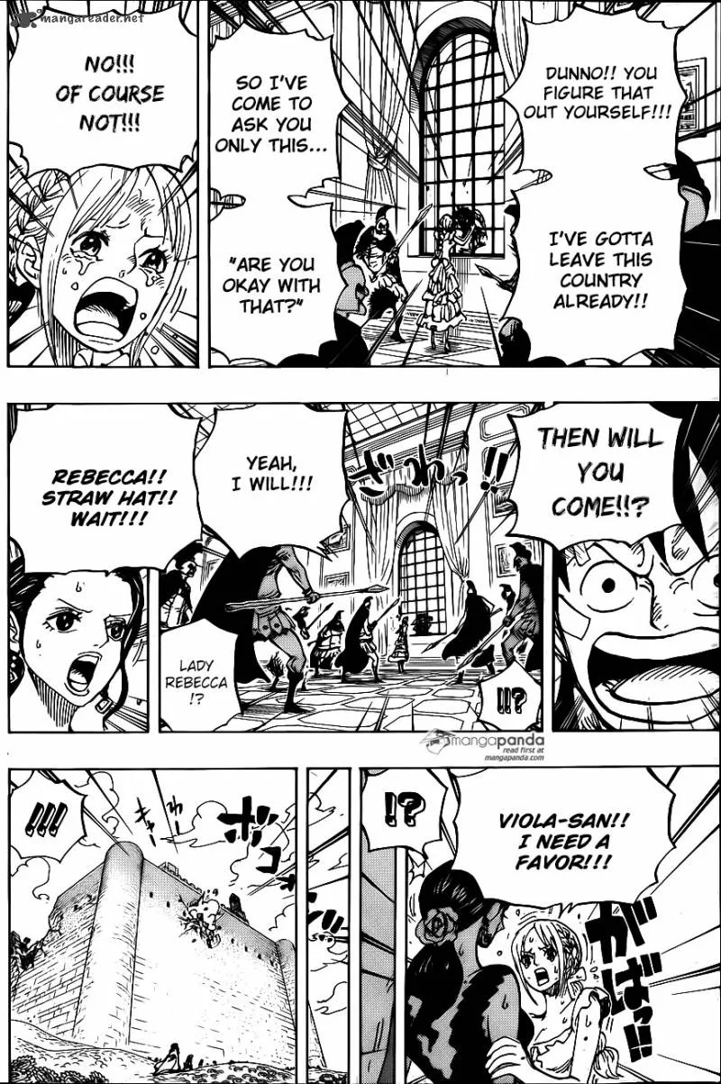 One Piece Chapter 797: Rebecca – Page 8
