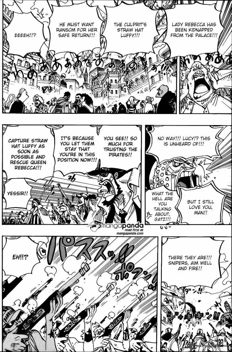 One Piece Chapter 797: Rebecca – Page 10