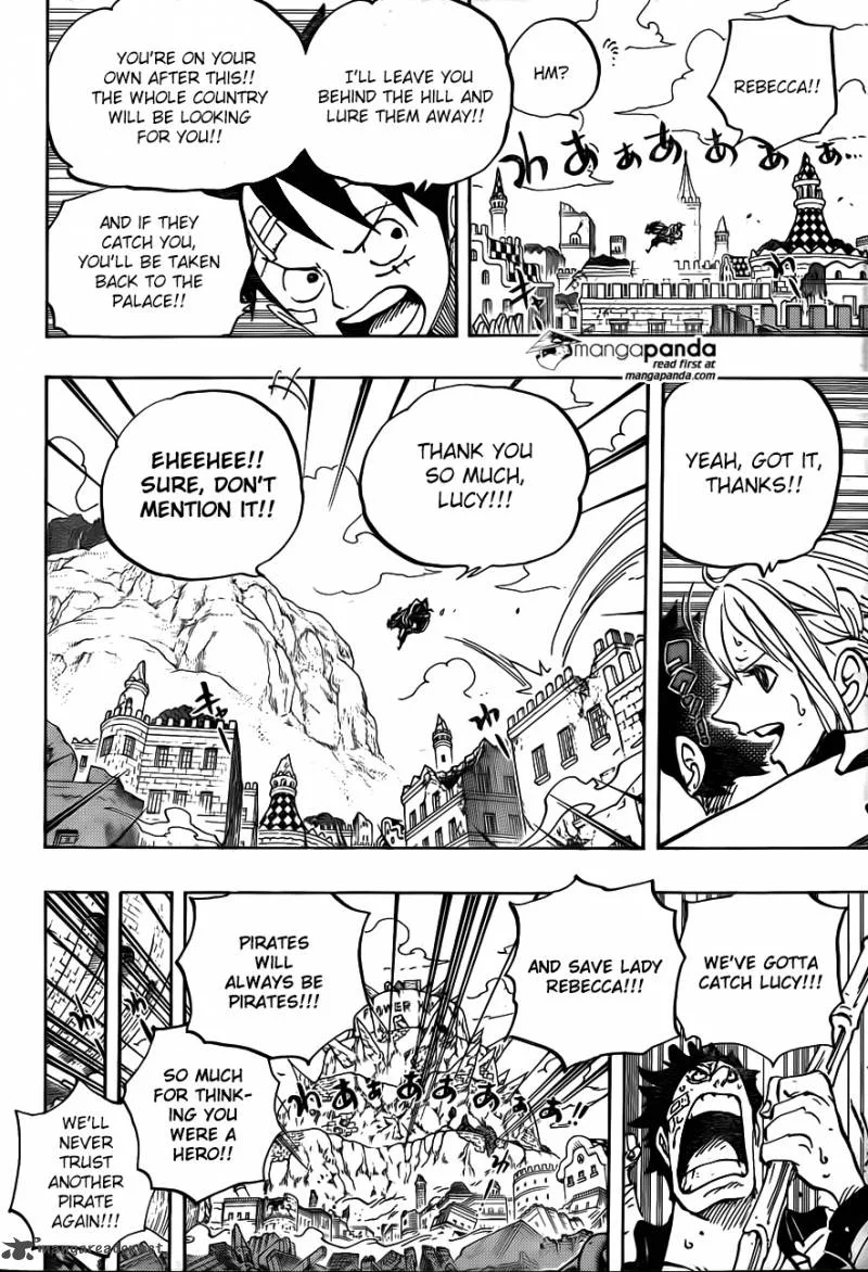 One Piece Chapter 797: Rebecca – Page 12