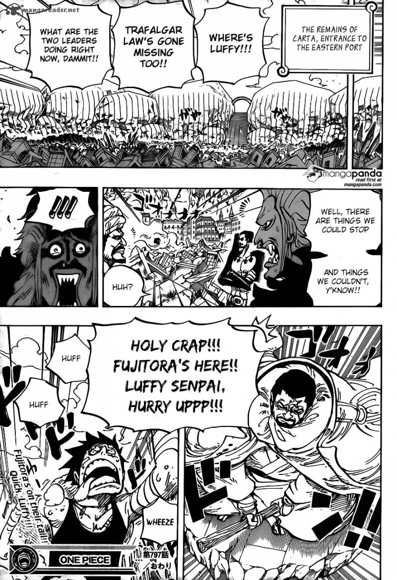 One Piece Chapter 797: Rebecca – Page 17