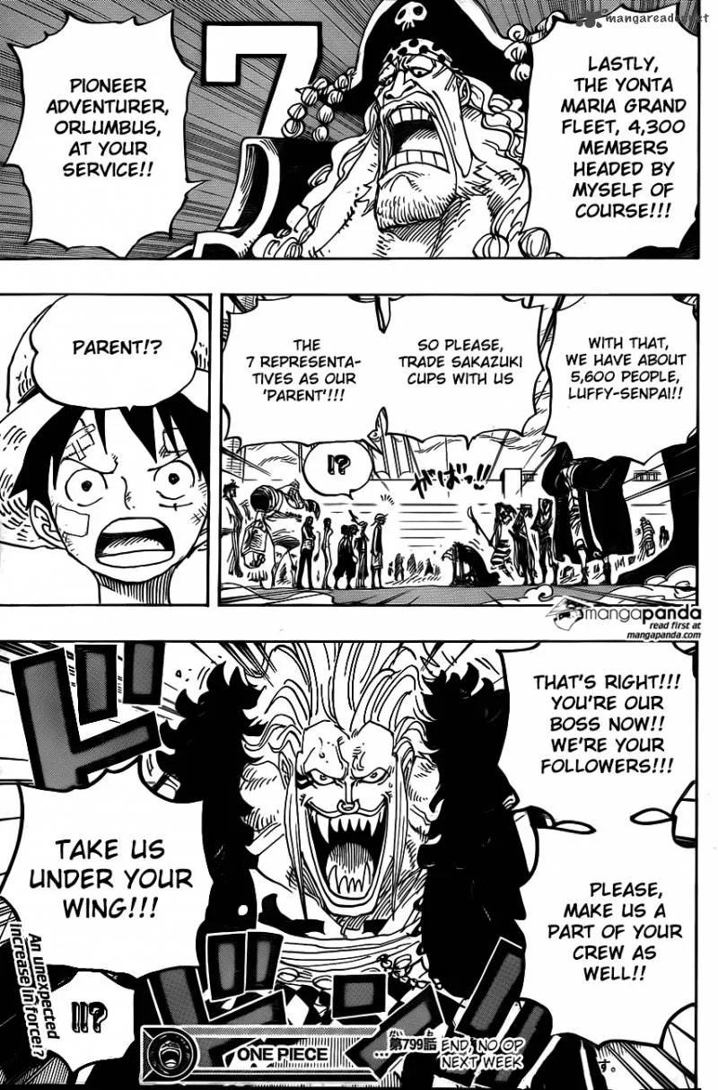 One Piece Chapter 799: Parent & Child – Page 14