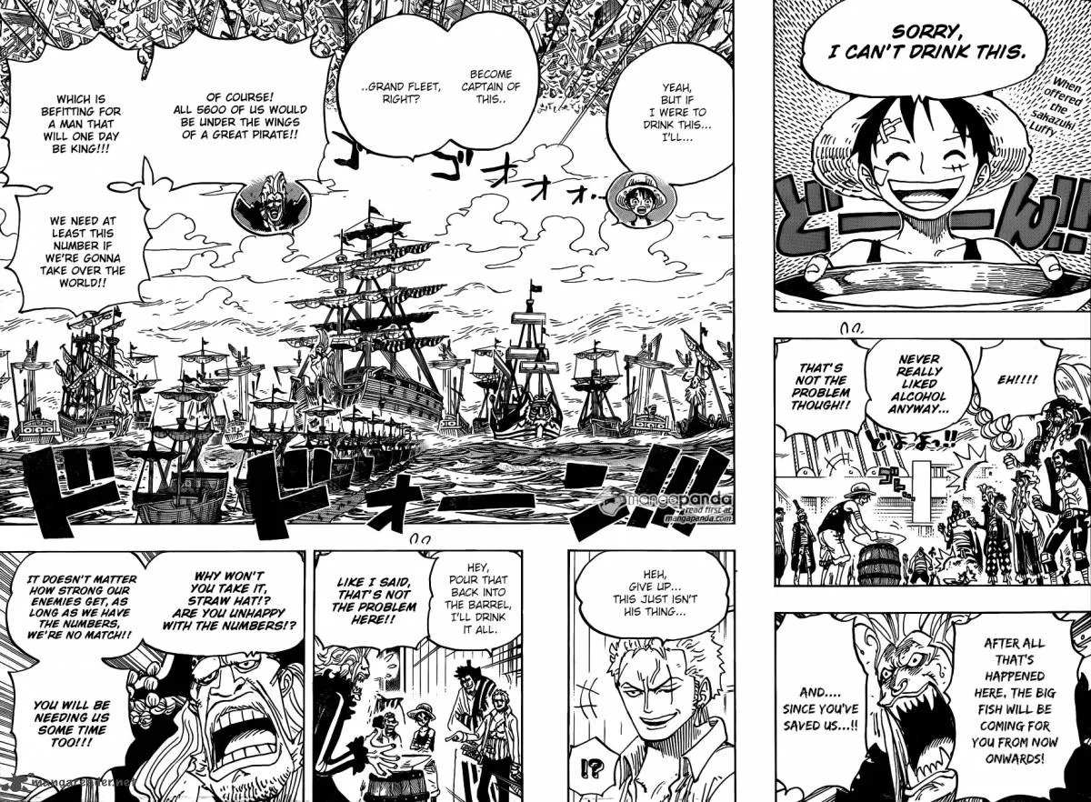 One Piece Chapter 800: Exchanging Sakazukis – Page 2