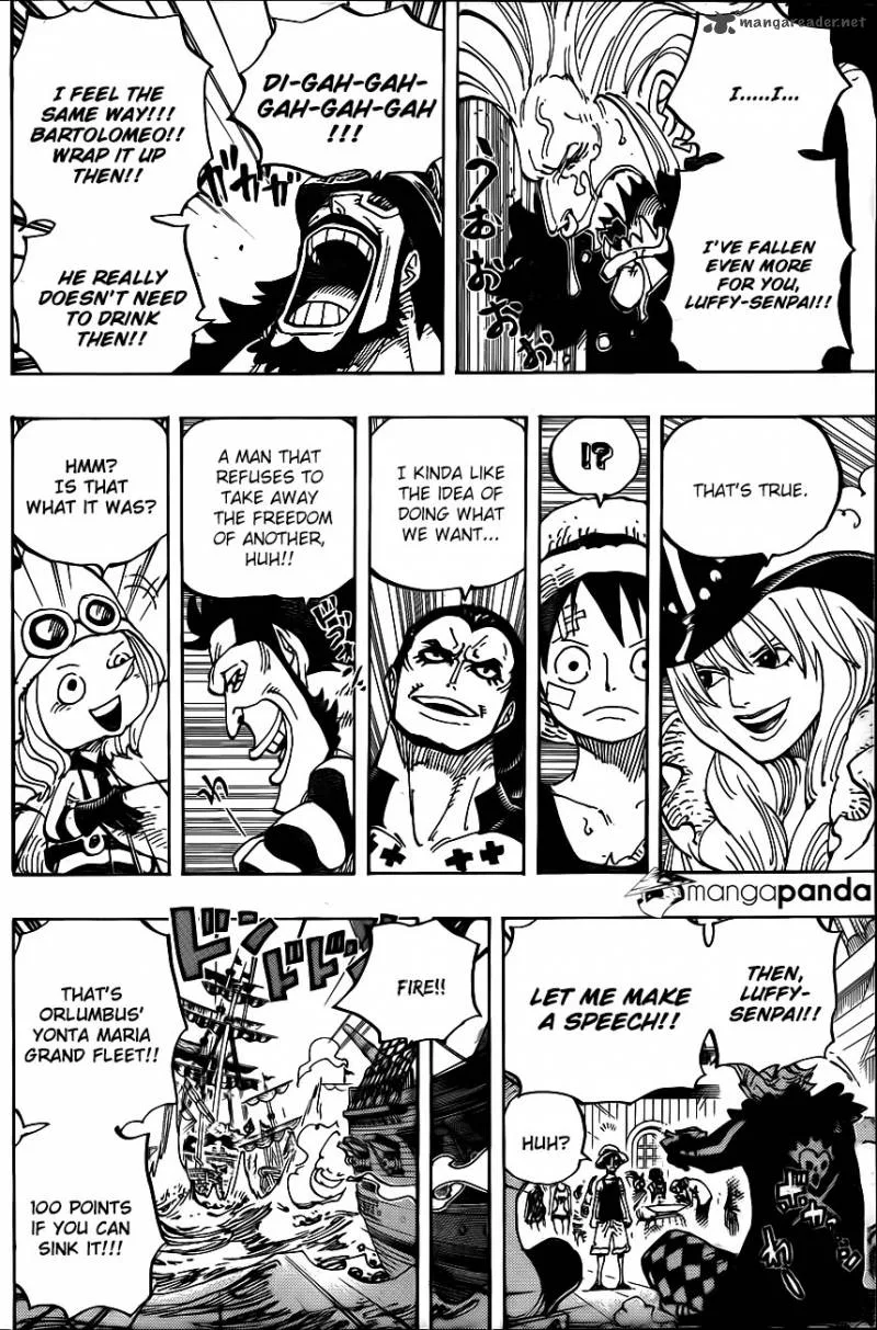 One Piece Chapter 800: Exchanging Sakazukis – Page 7