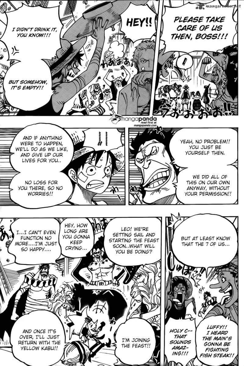 One Piece Chapter 800: Exchanging Sakazukis – Page 11