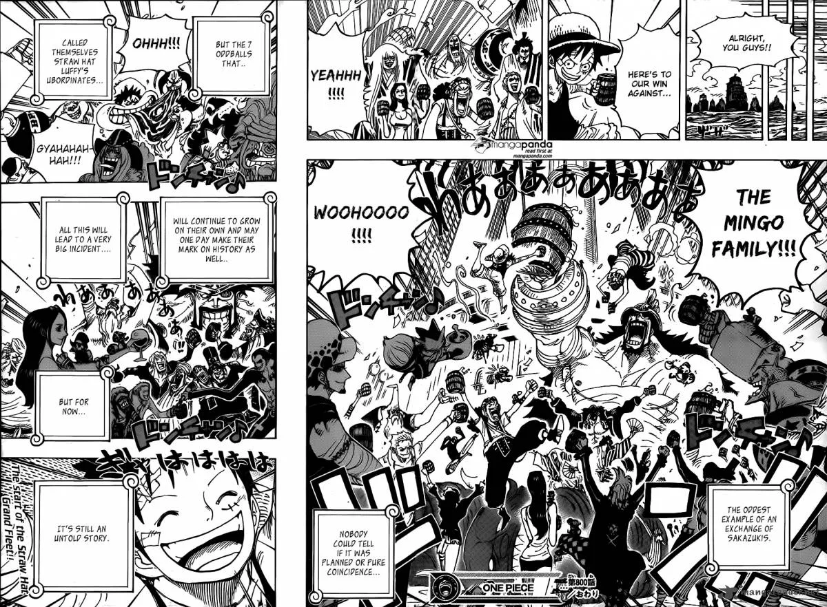 One Piece Chapter 800: Exchanging Sakazukis – Page 13