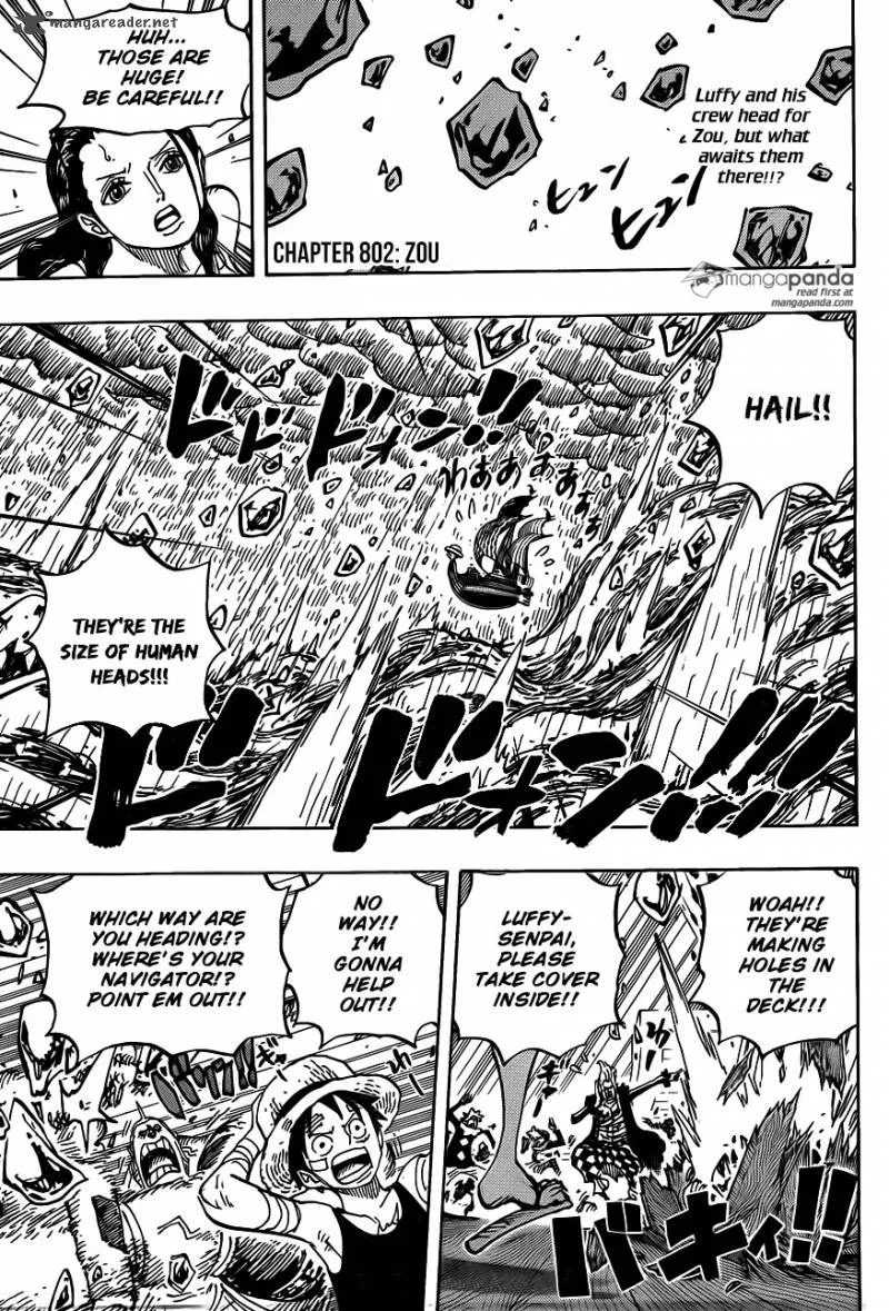One Piece Chapter 802: Zou – Page 3