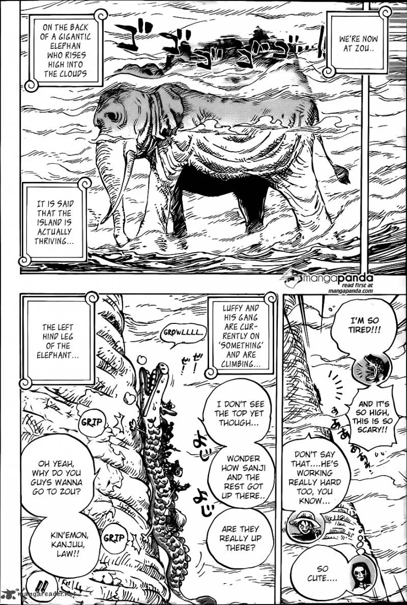 One Piece Chapter 803: Climbing the Elephant – Page 12