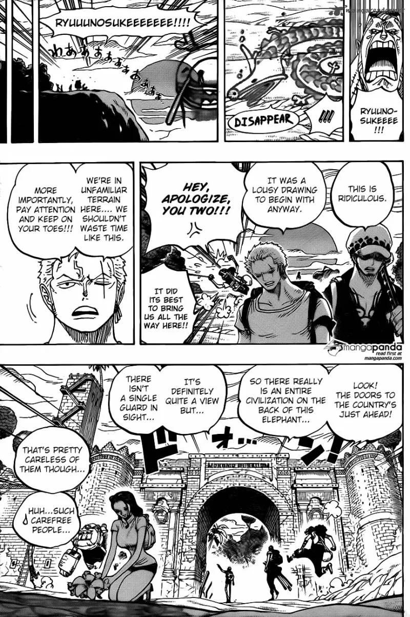 One Piece Chapter 804: An Adventure on the Back of an Elephant – Page 9