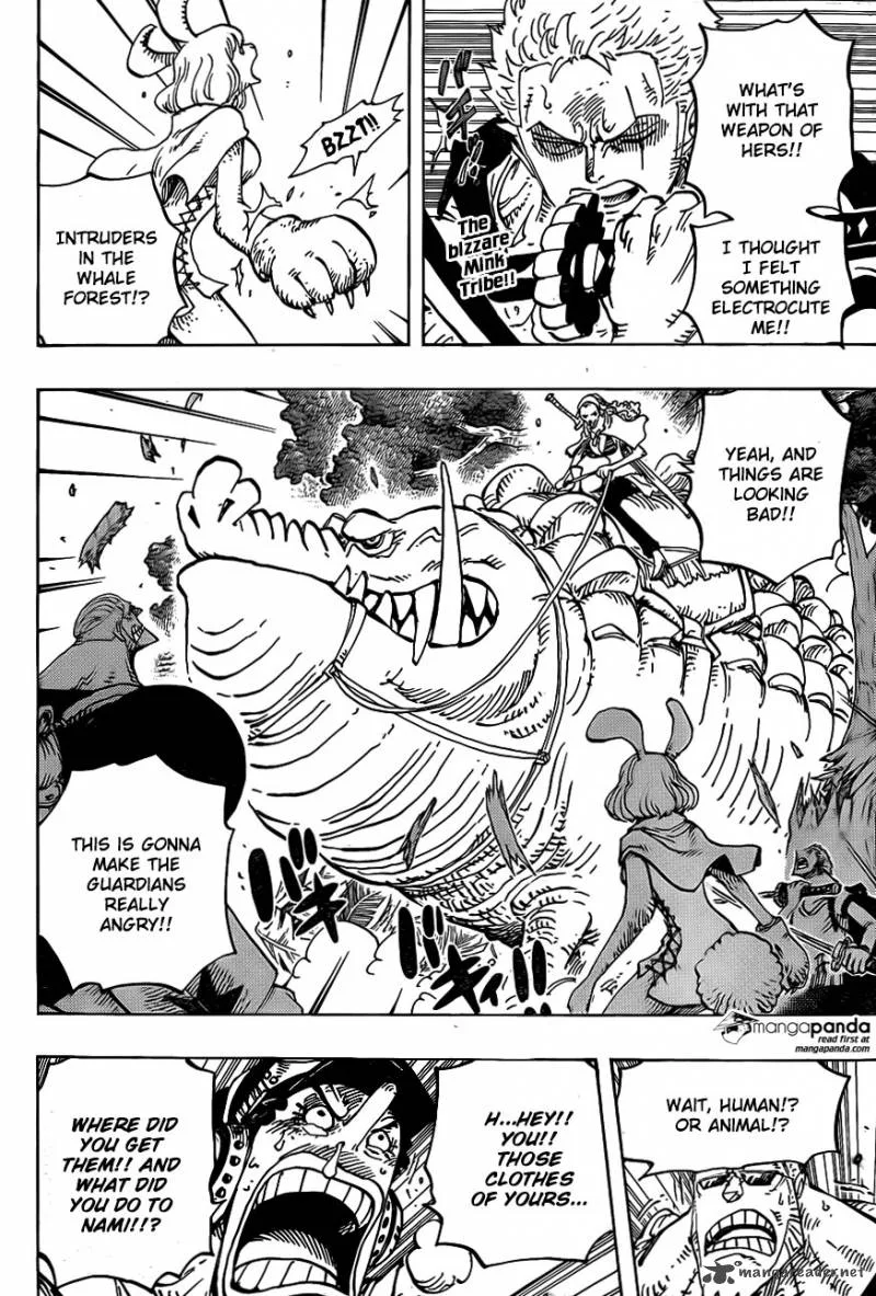 One Piece Chapter 805: The Mink Tribe – Page 2