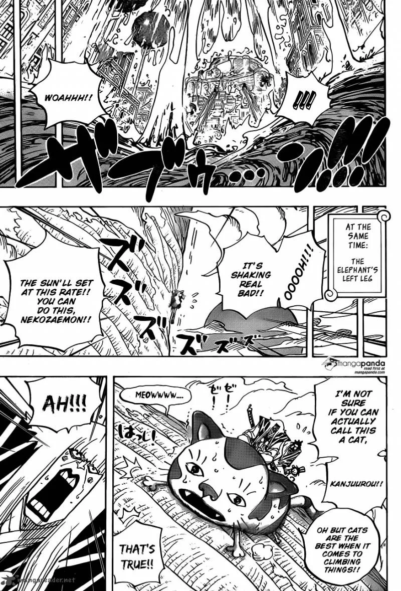 One Piece Chapter 806: At the Fort on the Right Belly – Page 3