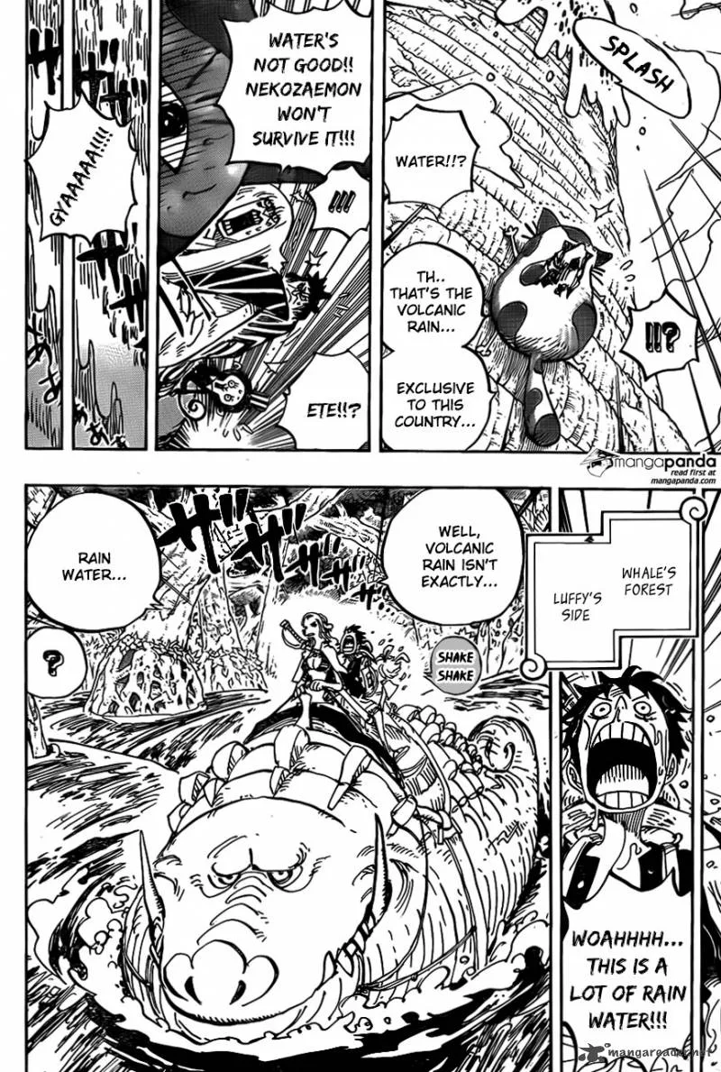 One Piece Chapter 806: At the Fort on the Right Belly – Page 4