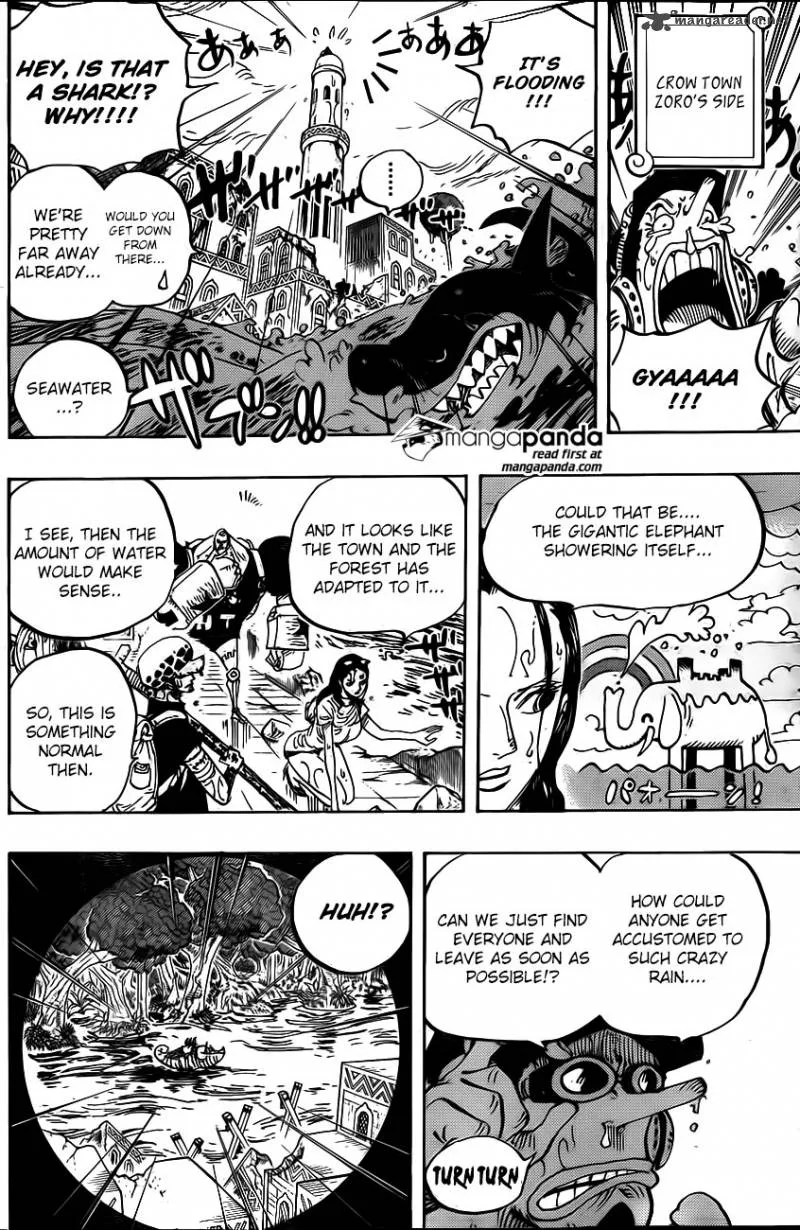 One Piece Chapter 806: At the Fort on the Right Belly – Page 6