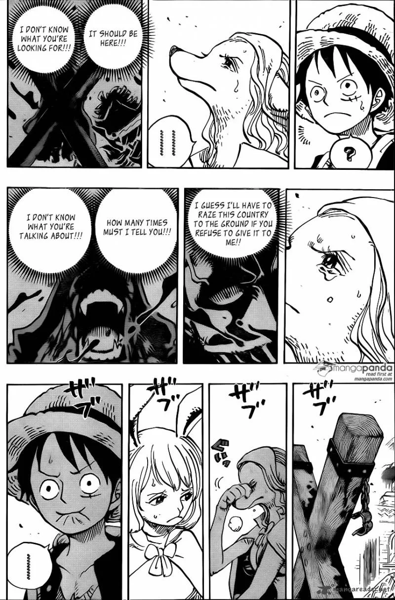 One Piece Chapter 806: At the Fort on the Right Belly – Page 8