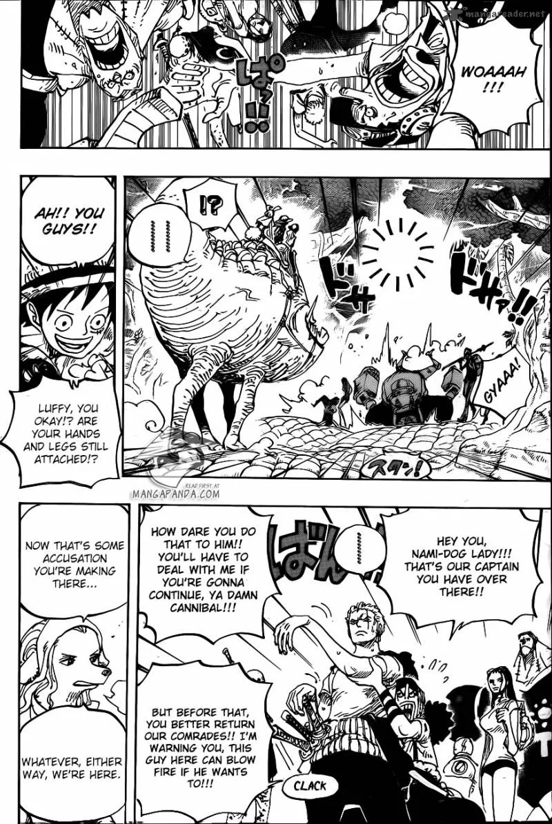 One Piece Chapter 806: At the Fort on the Right Belly – Page 10